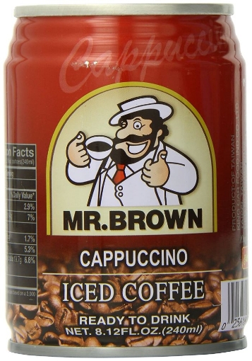 Picture of Mr Brown Cappuccino Iced Coffee-8.12oz