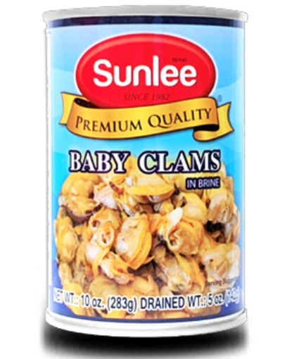 Picture of Sunlee Canned Baby Clams 10oz