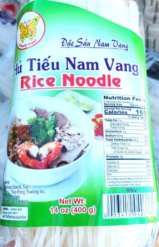 Picture of Butterfly Hu Tieu Nam Vang Rice Noodle 14oz