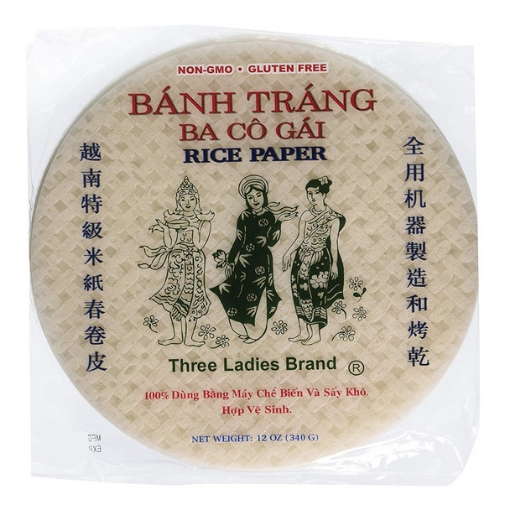 Picture of Rice Paper Round 28cm, Gluten Free, Non-GMO 