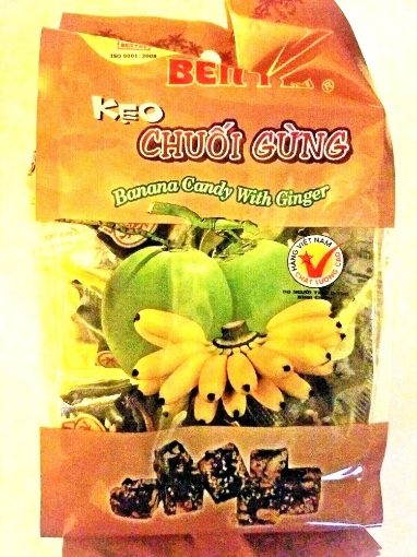 Picture of Ben Tre Banana & Ginger Candy 200g