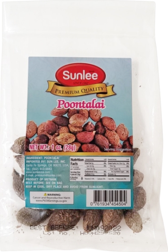 Picture of Sunlee Dried Poontalai 1oz (28g). Product of Vietnam.
