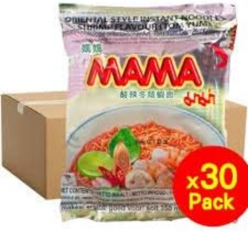 Picture of Mama Mama Shrimp Tom Yum Instant Noodles Pack of 30