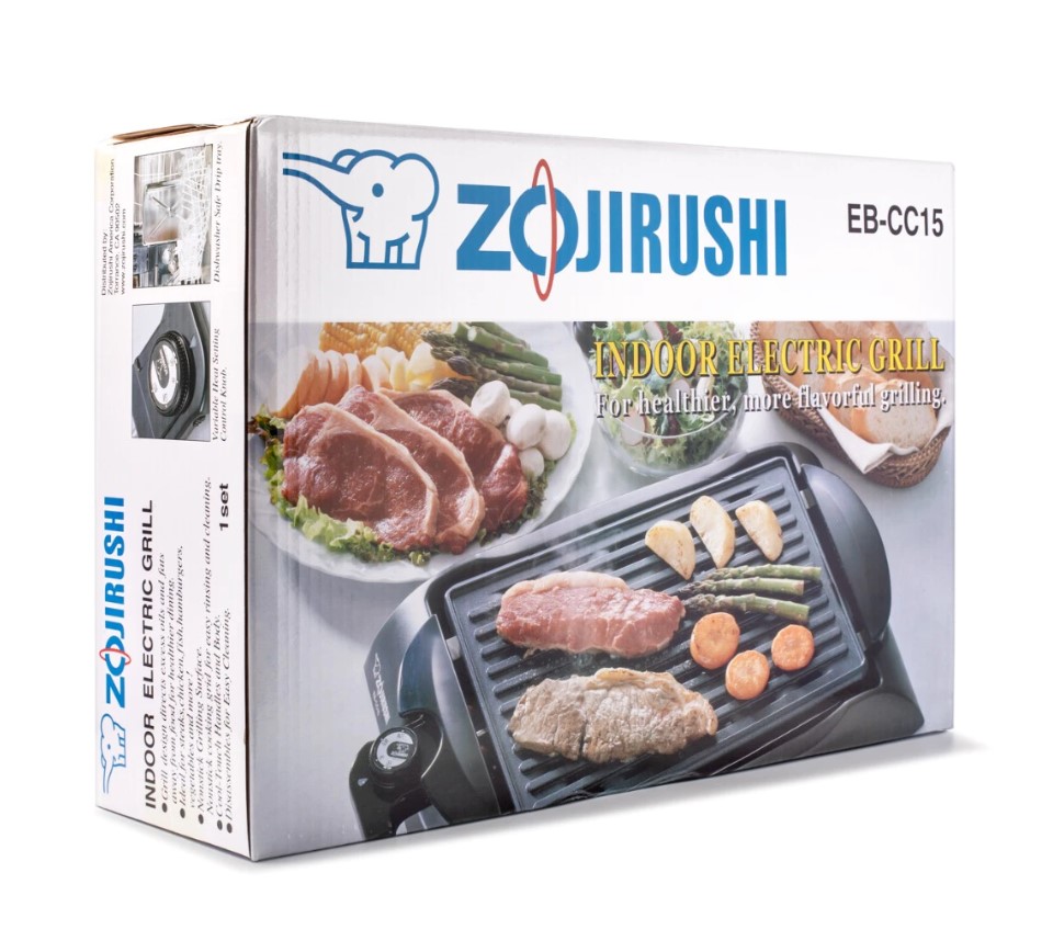 . Zojirushi EB-CC15 Indoor Electric Grill Black