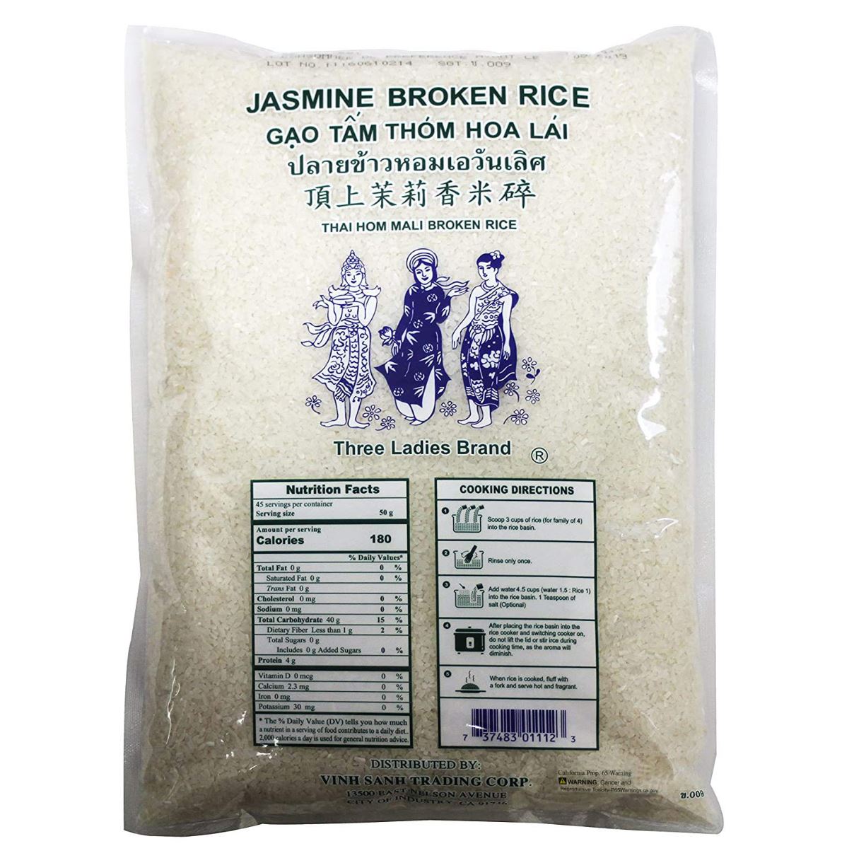 Discover The Best Jasmine Rice Three Ladies Jasmine Rice At Costco