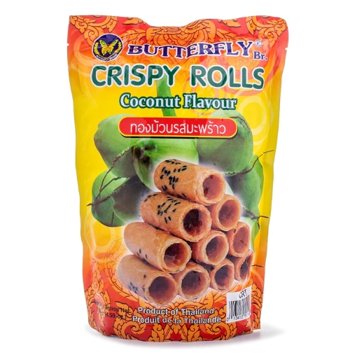 Picture of Butterfly Crispy Rolls Coconut Flavour