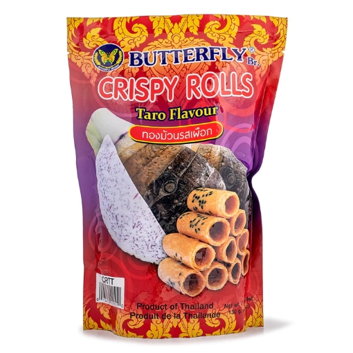 Picture of Butterfly Crispy Rolls Taro Flavour