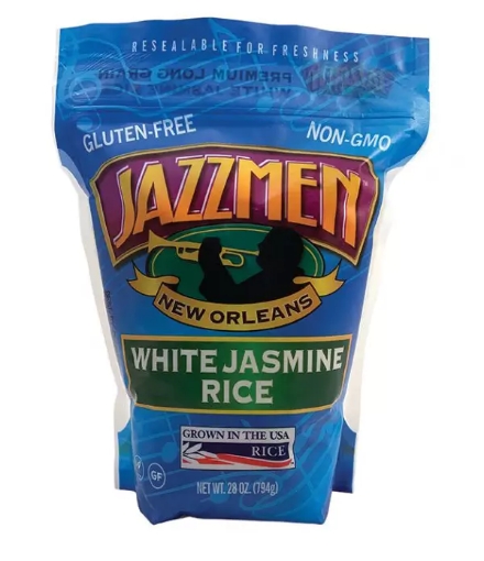 Picture of Jazzmen White Jasmine Rice-20Lbs