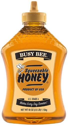 Picture of Busy Bee Squeezable Honey-40z