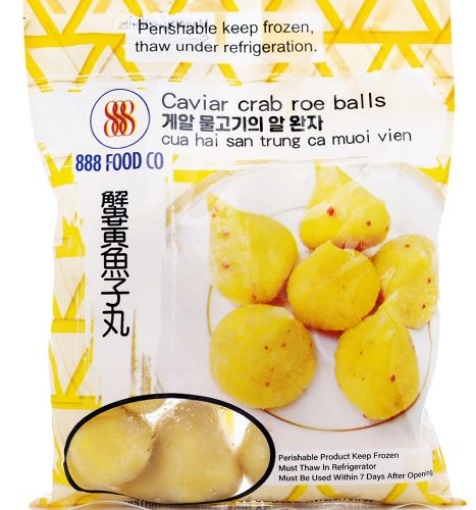 Picture of 888 Caviar Crab Roe Balls Frozen 10oz