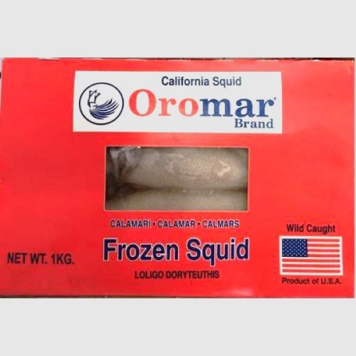 Picture of Squid Calamari (Muc Ong Hop) Frozen 3Lbs Box