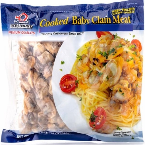 Picture of Ocean Ranch Baby Cooked Clam Meat Frozen 14oz