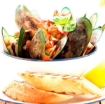 Picture of Crystal Harvest Whole Cooked Greenshell Mussels, Frozen 2lb Bag