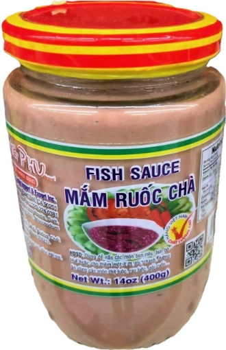 Picture of Vietnamese Farmer Brand Shrimp Sauce Nong Phu Mam Ruoc Cha 14.1 oz